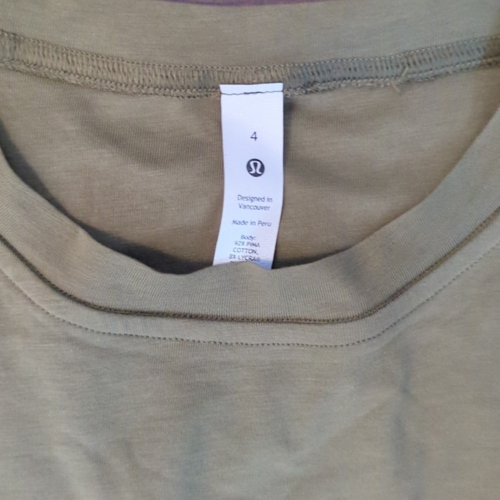 NWT Lululemon Size 4 Wrap-Front Dress - Picture 6 of 7
